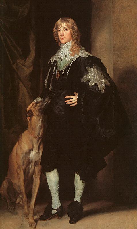 Anthony Van Dyck James Stewart, Duke of Richmond and Lennox Sweden oil painting art